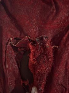 Red Faux Fur Coat