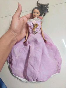 Doll with Lavender Gown