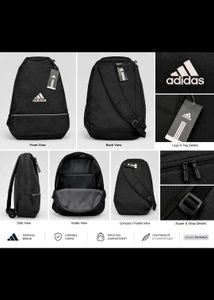 Brand New Adidas Black Back Pack