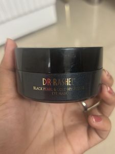 Dr. Rashel Black Pearl &amp; Gold Eye Mask
