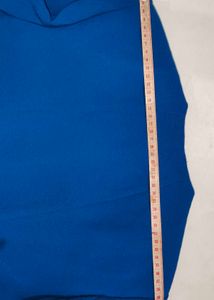 Bright Cobalt Blue Open Front Blazer
