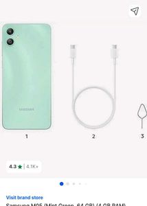 Samsung Smartphone with Charger