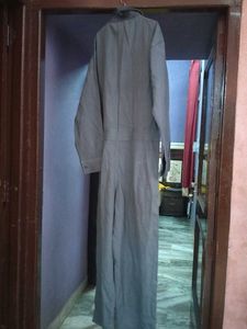 Vintage Style Grey Jumpsuit