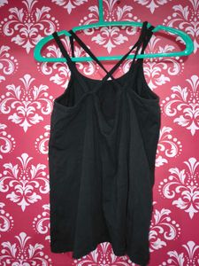 Black Tank Top - 'Fashion Fade'