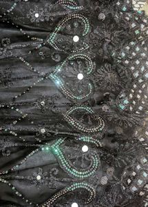 Beautiful Black Heavy Wedding Lehnga