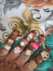 Assorted Ring Collection 13 rings