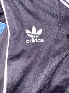 Adidas unisex Track Jacket - Classic Black &amp; White