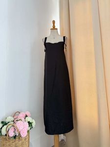 Black Sleeveless Maxi Dress