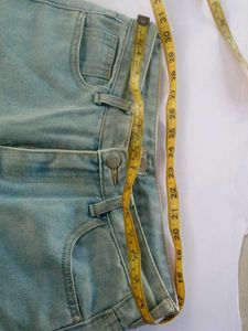 Vintage Light Blue Wide Leg Jeans