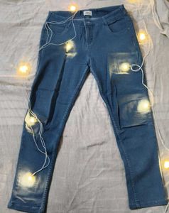 Stylish Blue Denim Jeans