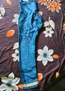 Stunning Blue Embroidered Lehenga Choli