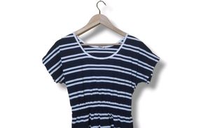Trendy Black&amp;White Striped(Women's) #STUDIO