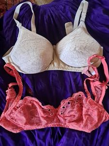 Elegant Lace Bras pack of 2