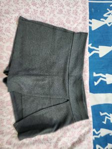 Grey High-Waisted Shorts H&M