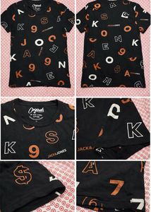 JACK&JONES Graphic Print Tee XL Size
