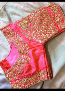 Traditional Ethnic Blouse With Disgns For Women