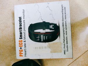 PPG+ECG Heart Rate Monitor Bracelet Never Used