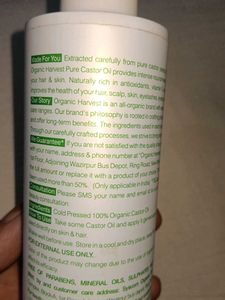 Organic Harvest Castor Oil