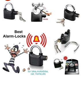 Padlock wihKeys alarm lock New Wdt Tag