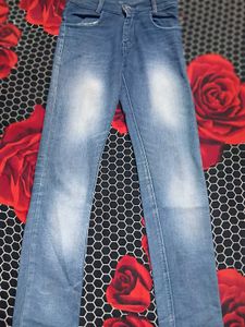 Classic Blue Denim straight fit Jeans