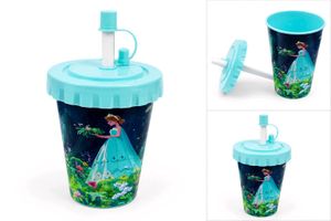 Kids Princess Themed Tumbler with Straw