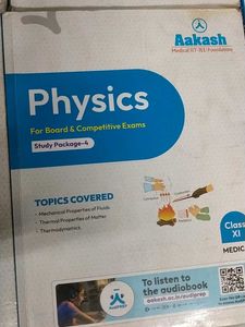 Aakash Physics Study Packages for Class XI