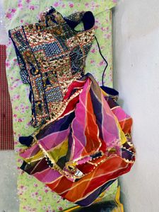 Beautiful Ethnic  navy blueLehenga Choli
