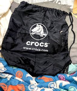 Crocs Drawstring Bag