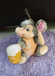 Vintage Bier OK Mouse Plush