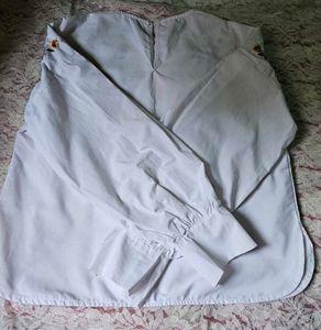 White Embroidered cute top