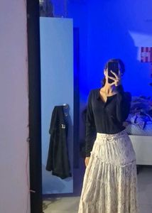Flowy Printed Maxi Skirt