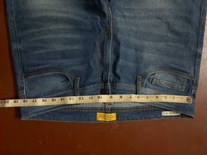 Distressed Jack jones Blue Denim Jogger Jeans