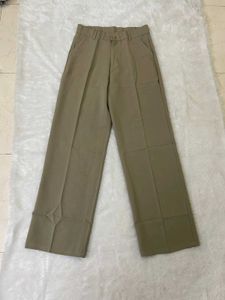 Beige Korean Trouser