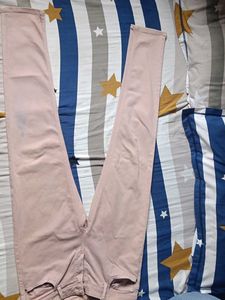 Chic Blush Pink Skinny Jeans