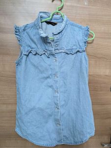 Cute Denim Top
