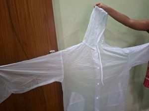 Clear Raincoat with Hood