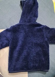 Cozy Blue Fleece Hoodie with one pajama