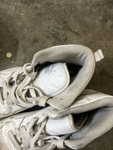 White Puma High-Top Sneakers