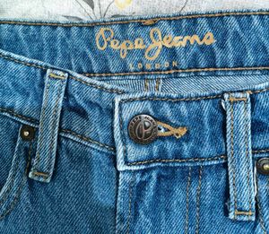 Pepe Jeans Blue Straight Fit Jean