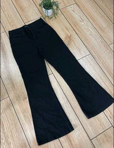 Zudio Black Flare Jeans