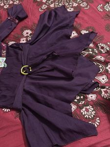 Purple Cute Top