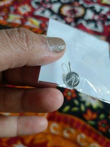 Silver Nose Pin