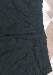 Elegant Dark Green Palazzo Pants