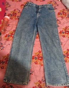 Trendy Wide Leg Jeans