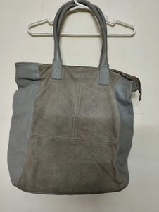PURE leather tote bag