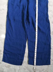 H&amp;M Blue Wide Leg Pants