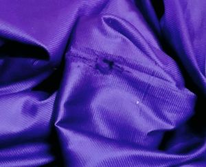 Beautiful purple silk saree