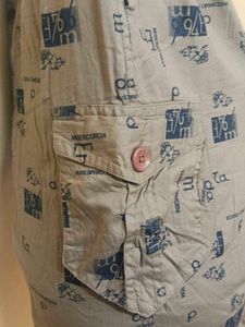 Casual Printed Cargo Pants