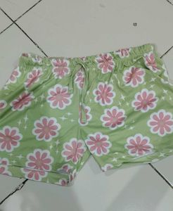 Combo of 3 Cute Floral Pajama Shorts