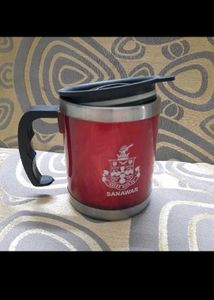 Red Insulated Travel Mug